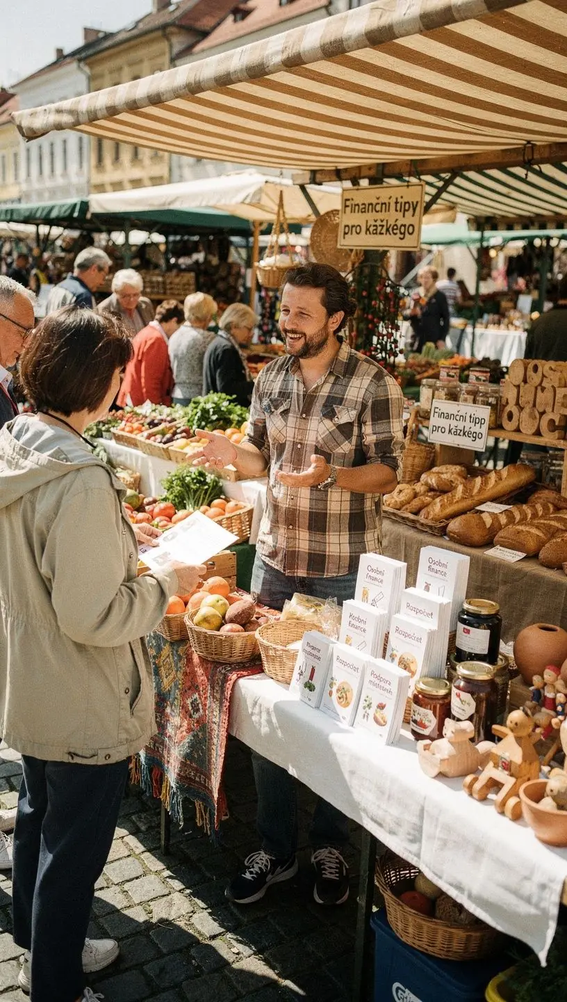 Vizualizace rozdělení investic do různých finančních nástrojů pro diverzifikaci.