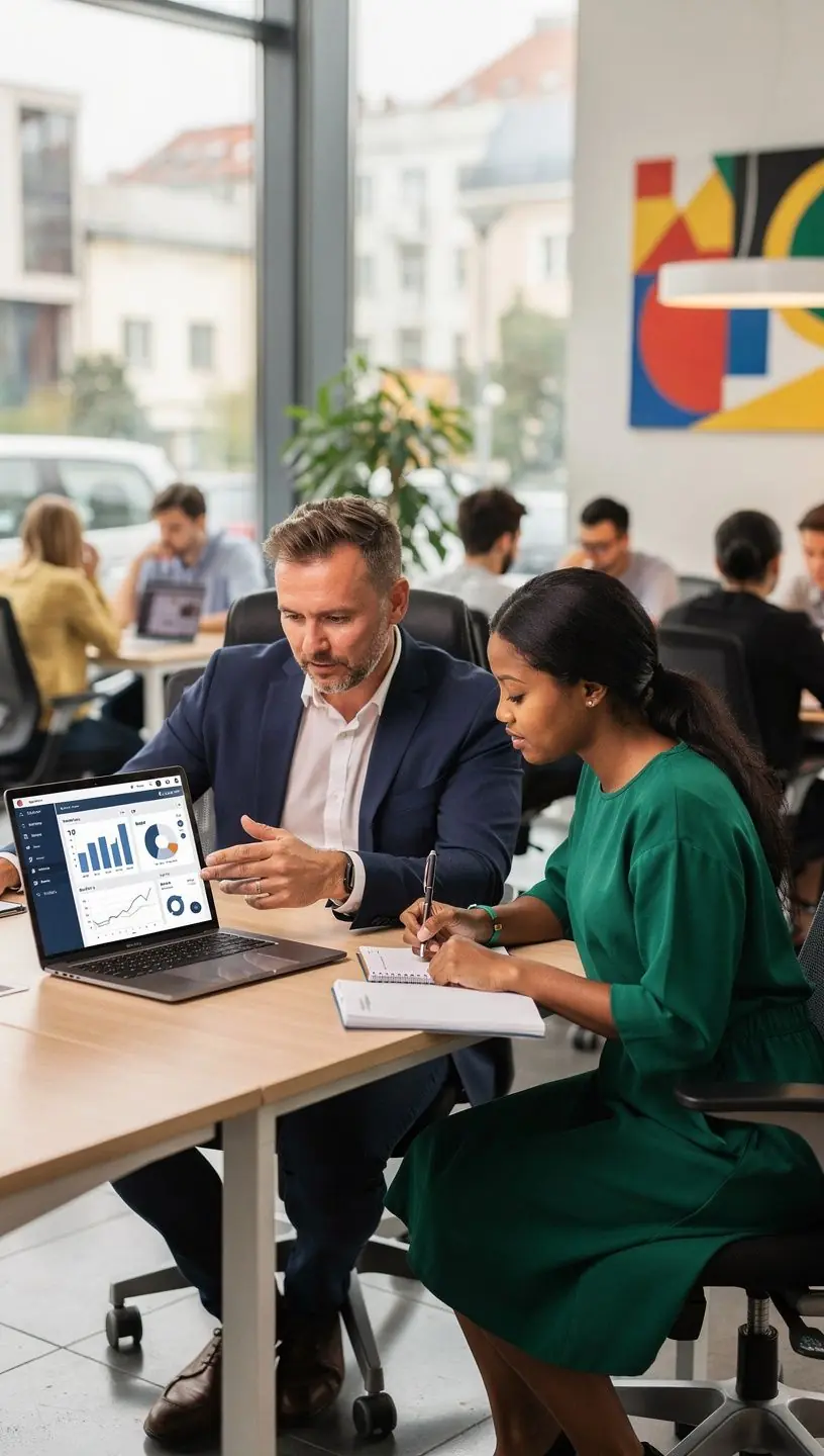 Obrázek knih s finanční tematikou uspořádaných podle témat a obtížnosti.